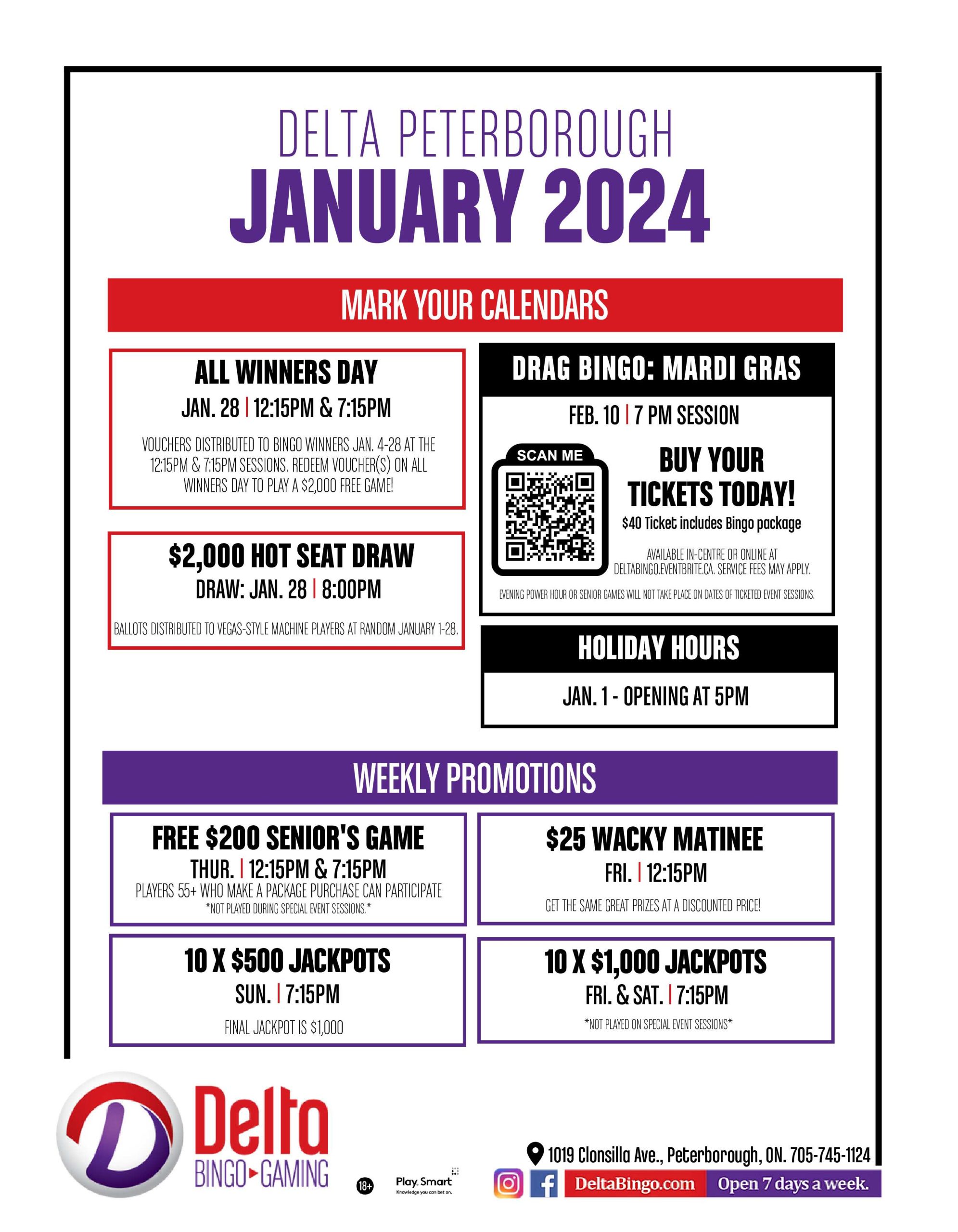 Mapleridge Recreation Centre Friendship Programs And Activities For   Peterborough Jan. 2024 Calendar Scaled 